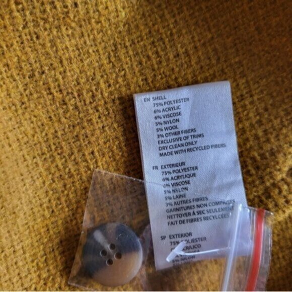 Rag Supply Wool blend Tweed Shacket NWT Sz XL - Picture 8 of 10